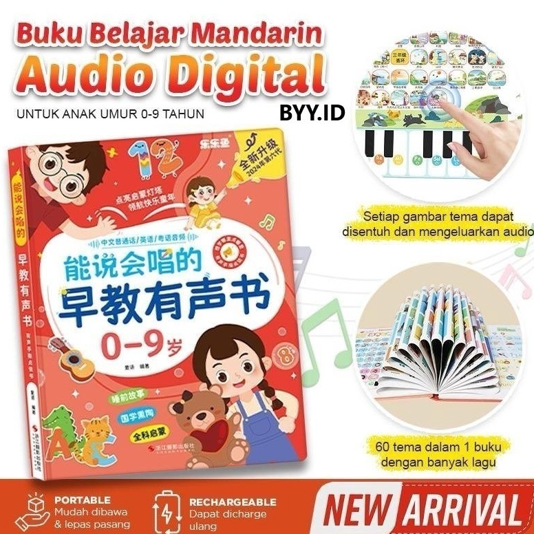 

KODE C86U Buku Belajar Bahasa Mandarin Audio Digital Anak2 Untuk 19 Tahun Edisi 6