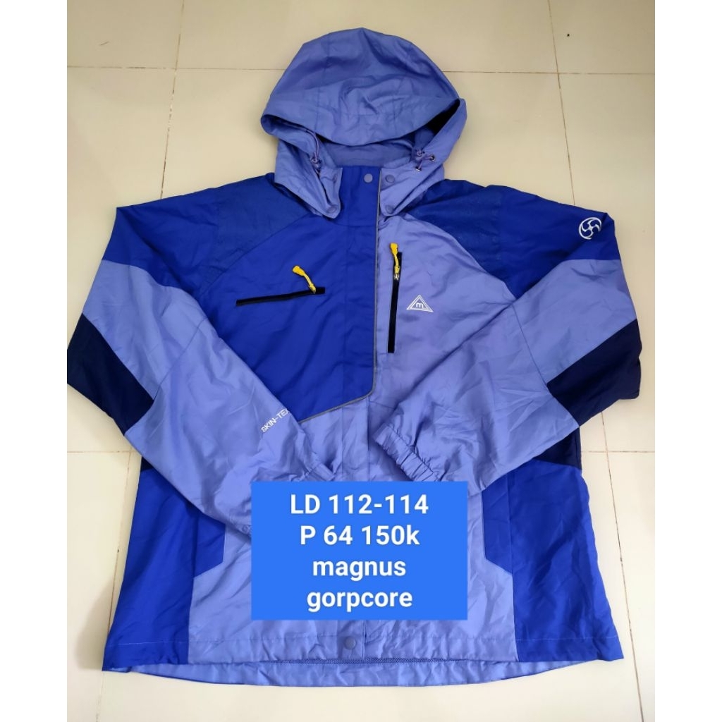Jaket Magnus Blue (Gorpcore)