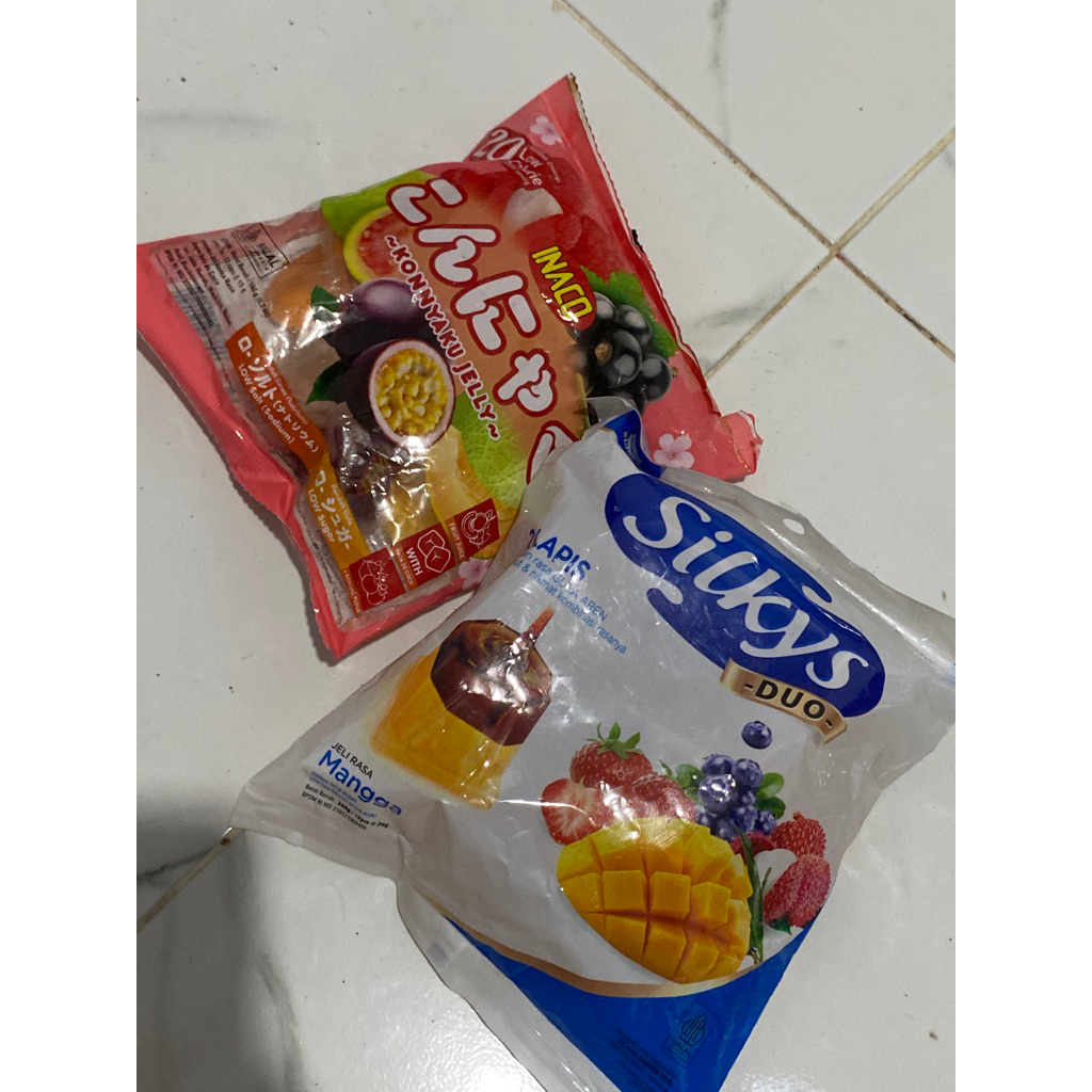 

BUNDLING Jelly Inako + Silky Puding mangga 2 lapis