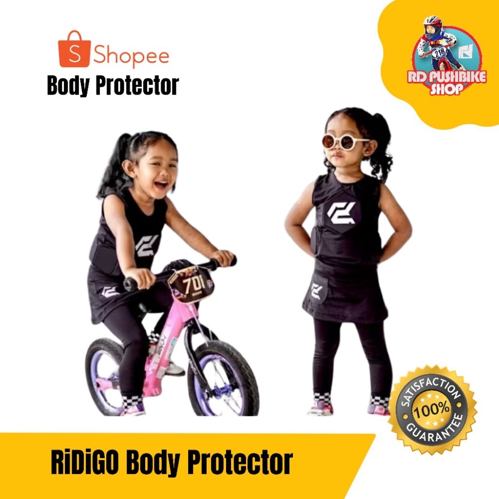 RiDiGO Body Protector Pushbike Balancebike BMX PH