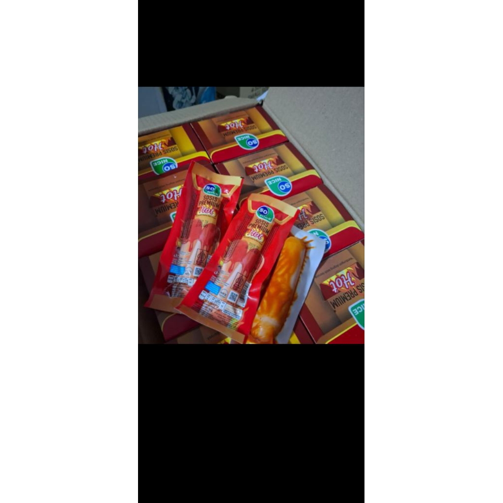 

sosis sonice langsung makan