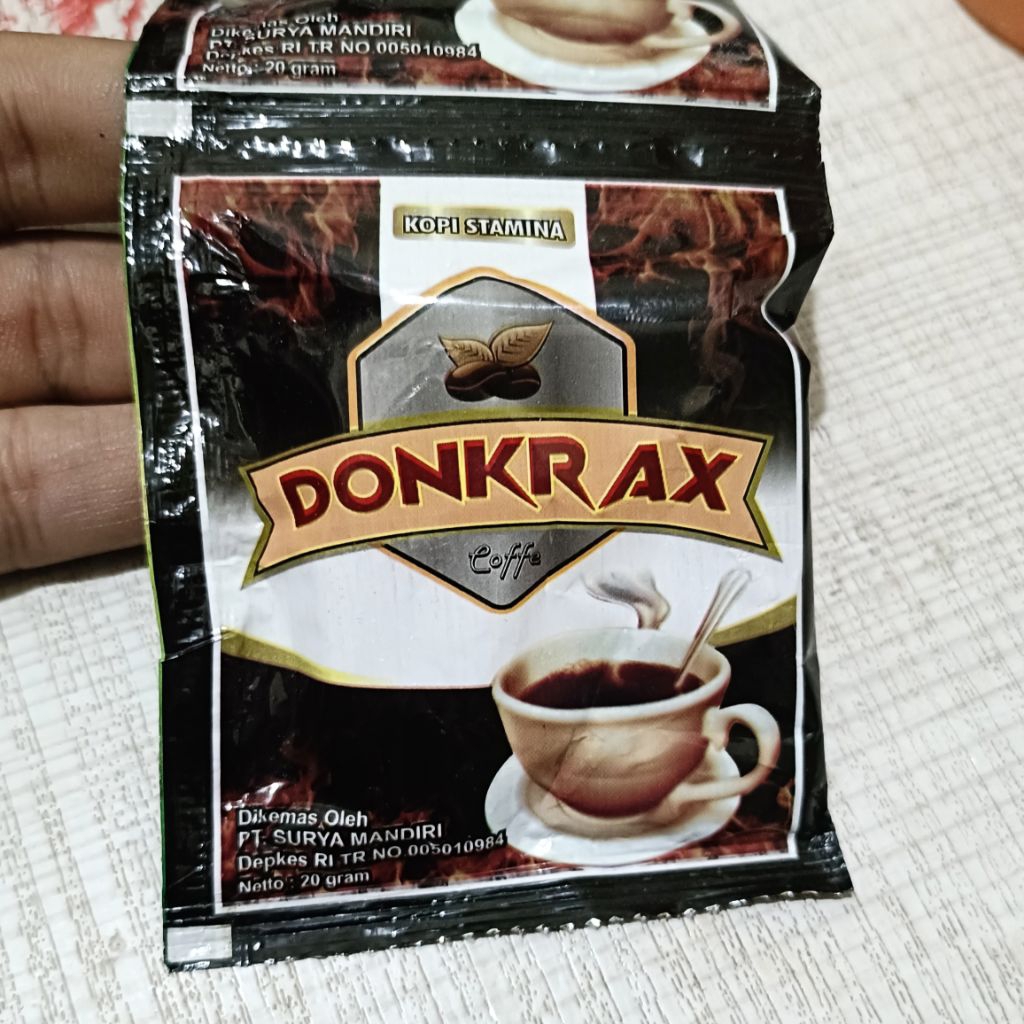 

Kopi Dongkrax isi 1saset 20gram