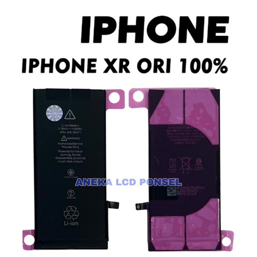 BATERAI IPHONE XR