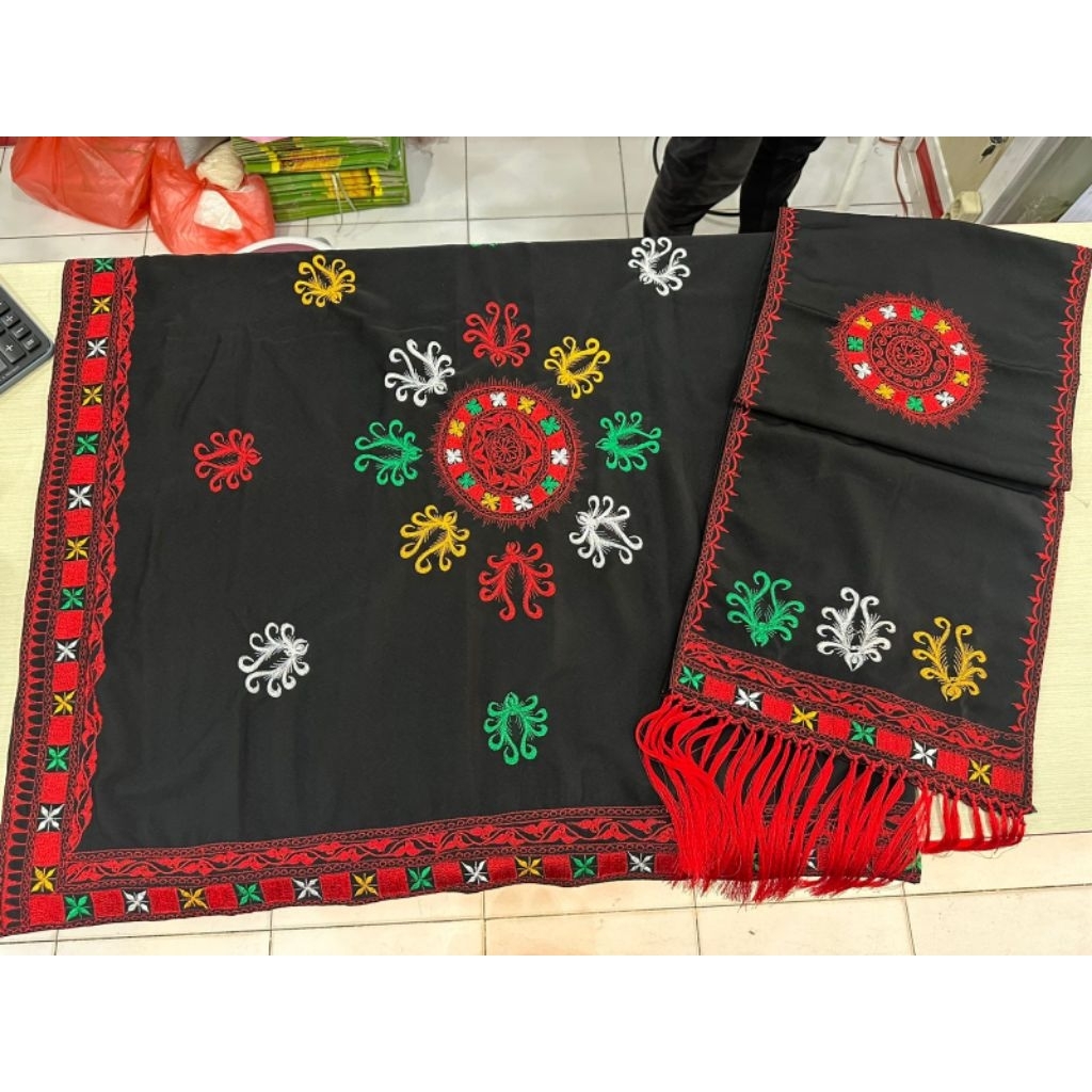 kain songket bordir motif gayo khas Aceh