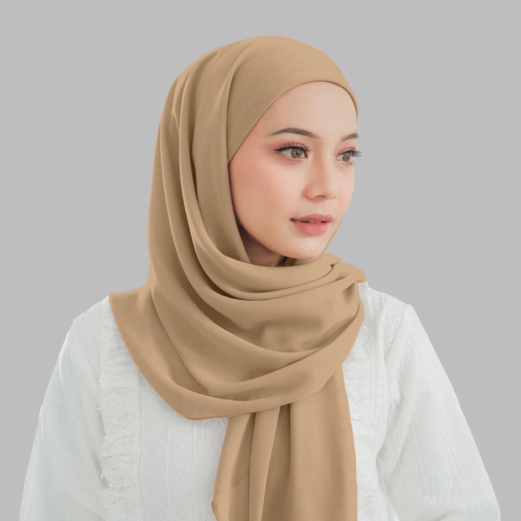 Hijab Segitiga inner | Segiempat instan 2 layer