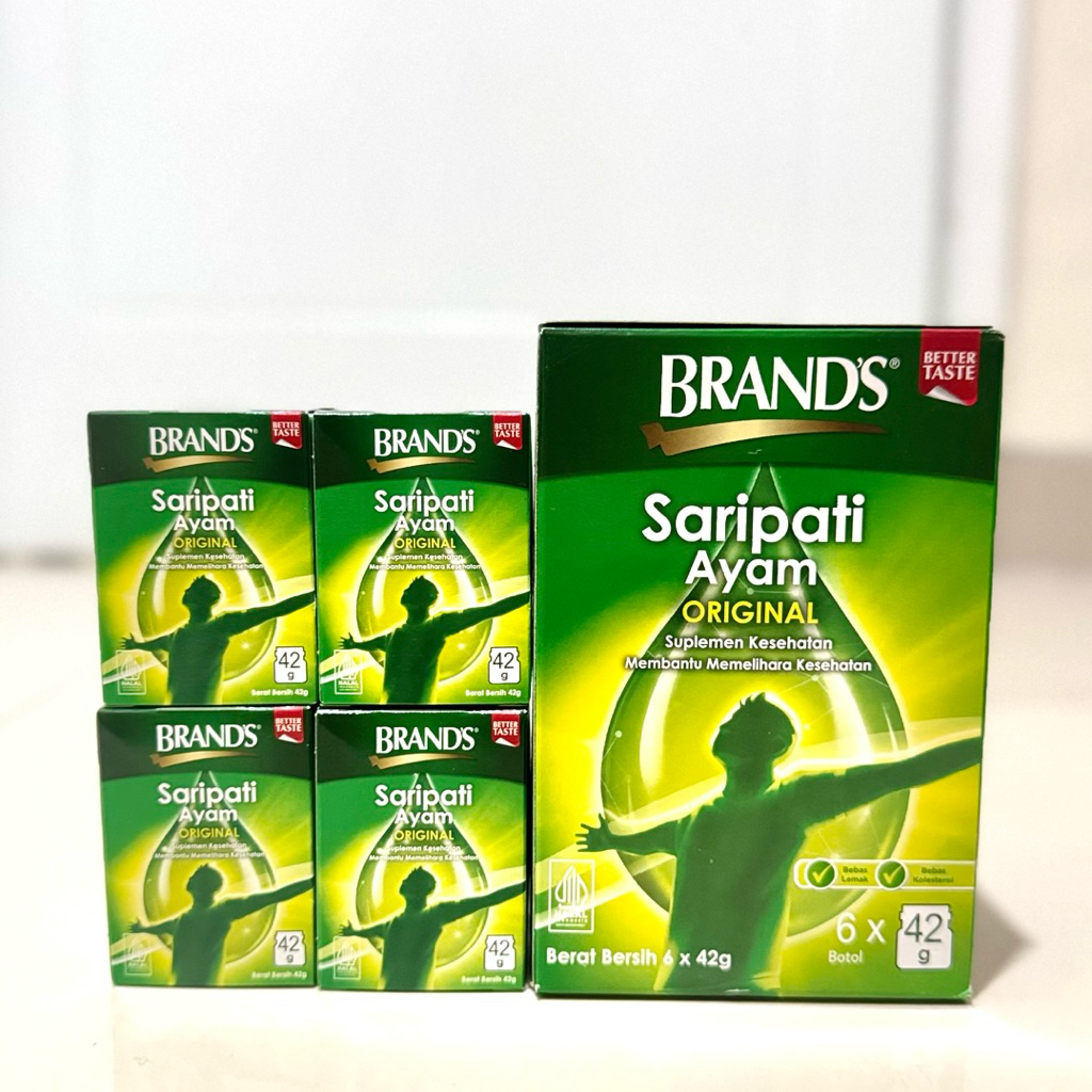 

NEW - BRAND'S Saripati Ayam Original 42gr (Exp 13-5-2027)