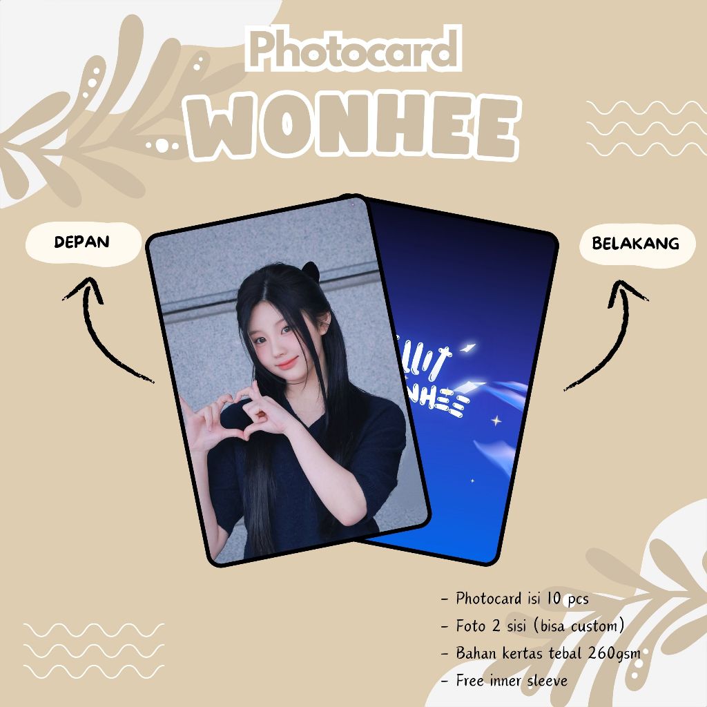 (10 PCS) PHOTOCARD ILLIT WONHEE