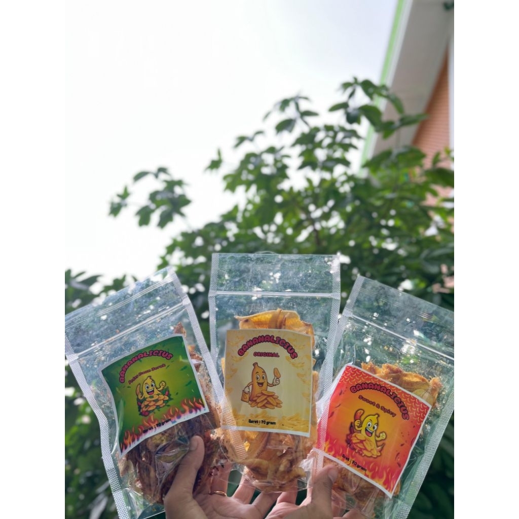 

Kripik Pisang "BANANALICIUS