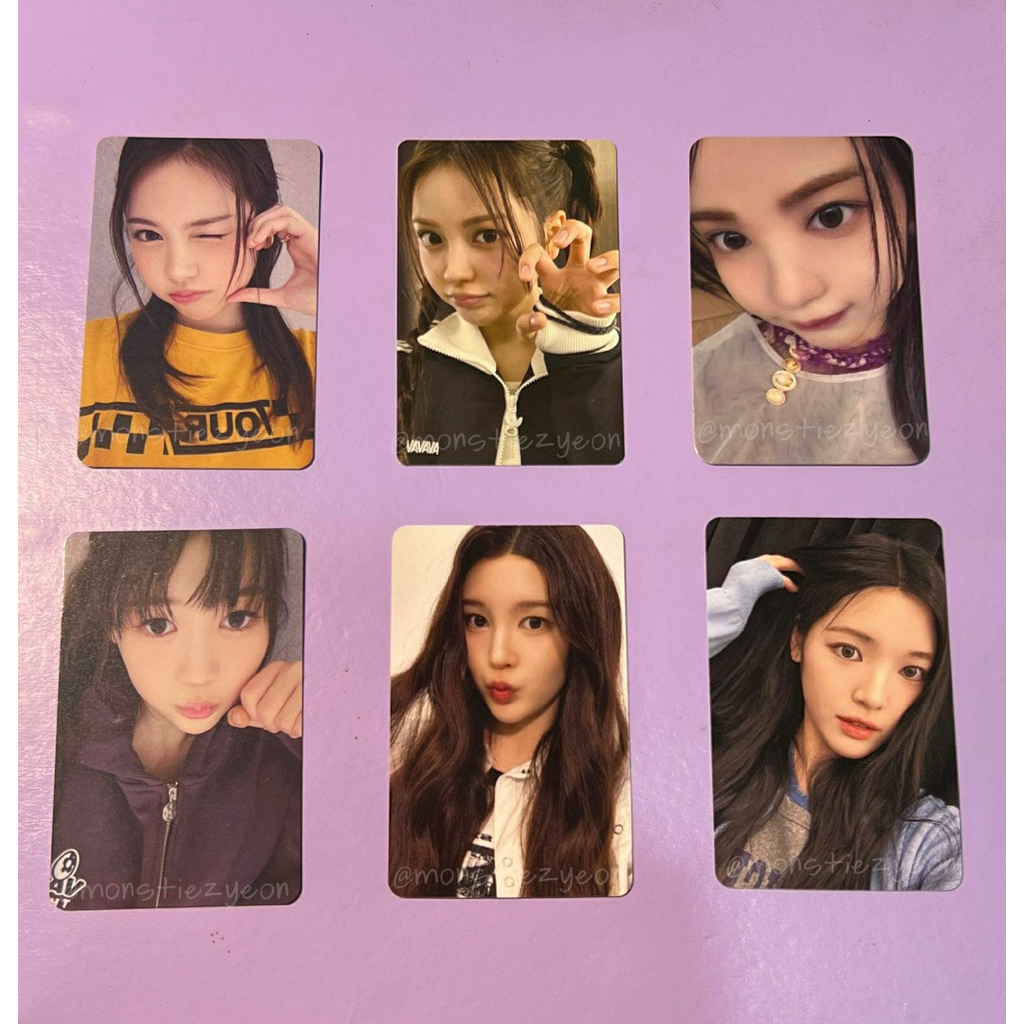 (READY STOCK) MINIALBUM PHOTOCARD OFFICIAL HEART2HEARTS H2H CARZOOM POB SOUNDWAVE YEON YUHA ANA CARM