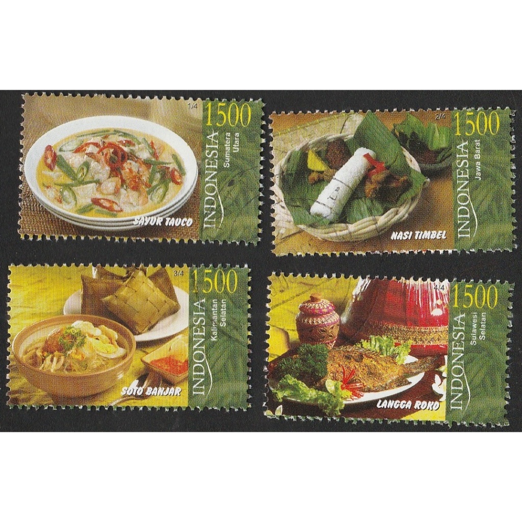 

A 12161 SET LENGKAP PRANGKO INDONESIA TEMA MASAKAN SAYUR TAOCO - NASI TIMBEL - SOTO BANJAR DAN LANGGA ROKO DENGAN KONDISI SUDAH ADA CAP