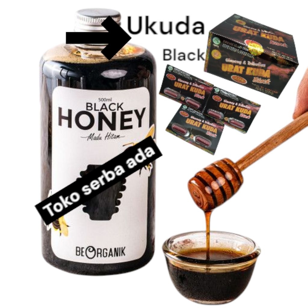 

produk baru dari toko serba ada rasa madu (UK black)