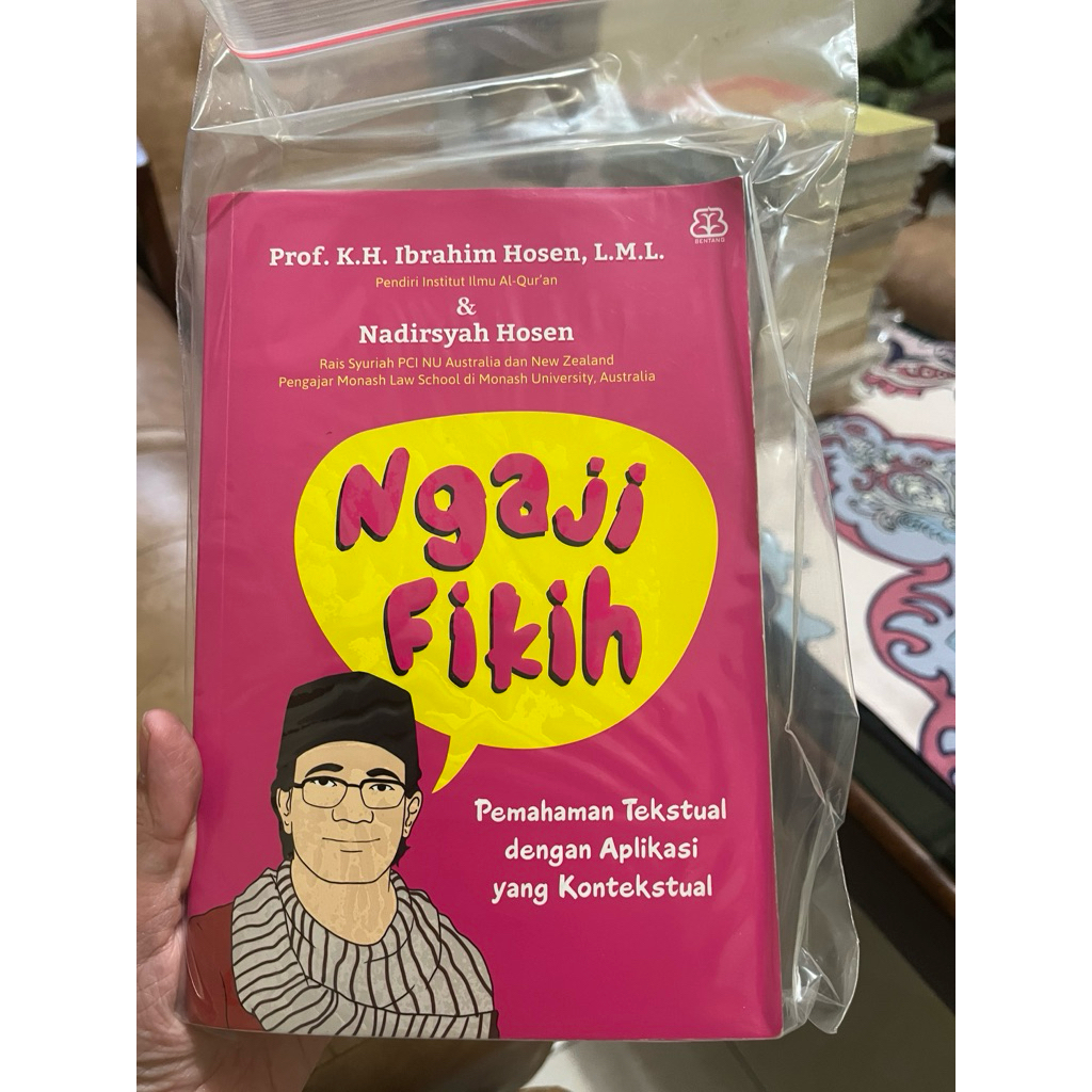 Buku Ngaji Fiqih+TTD (preloved)