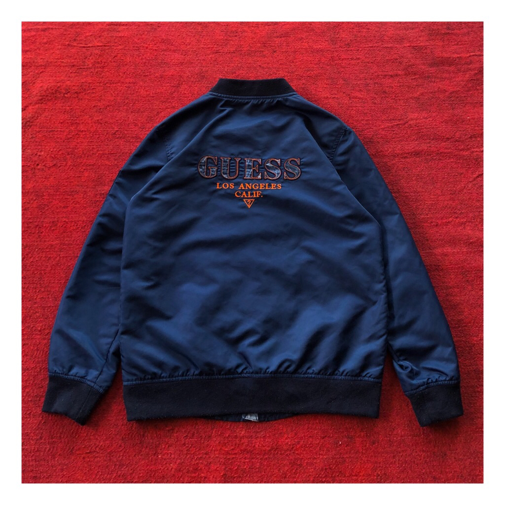 jaket bomber guess