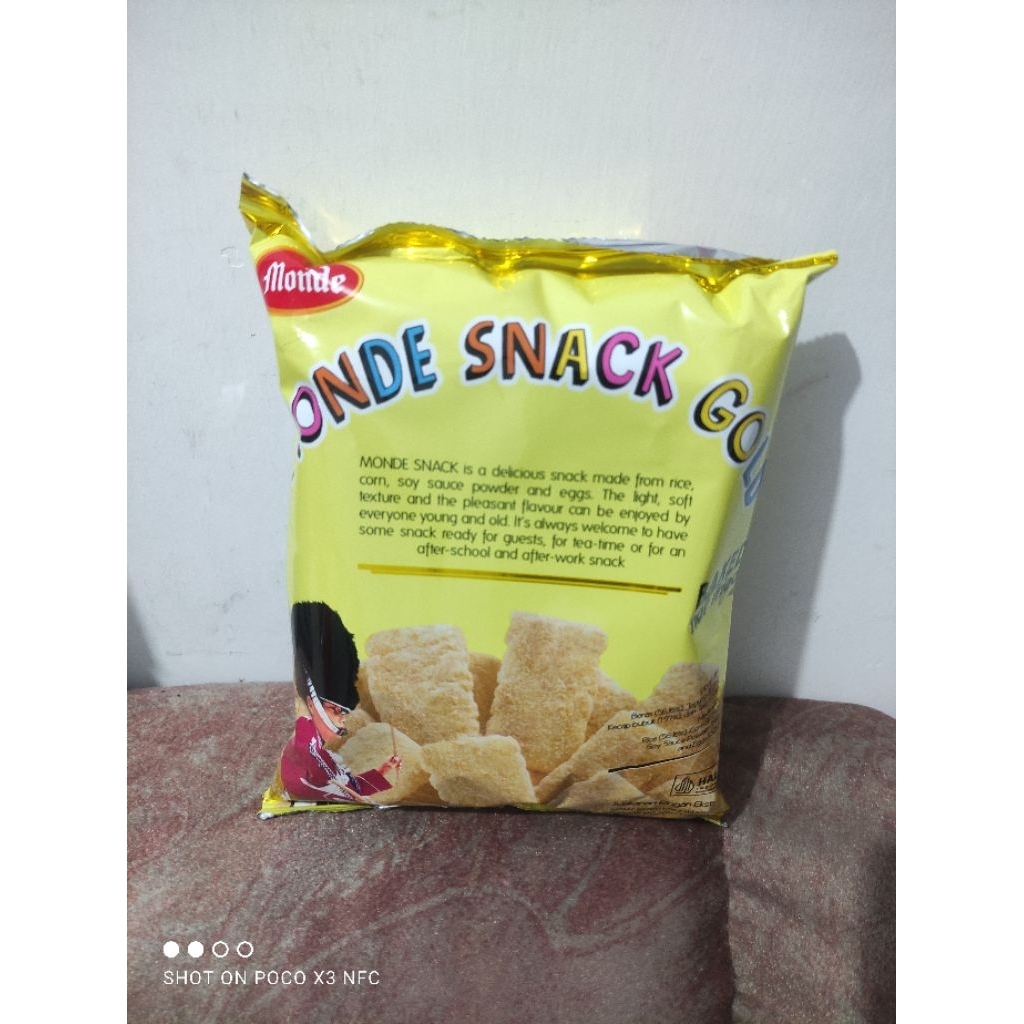monde snack gold 60gr