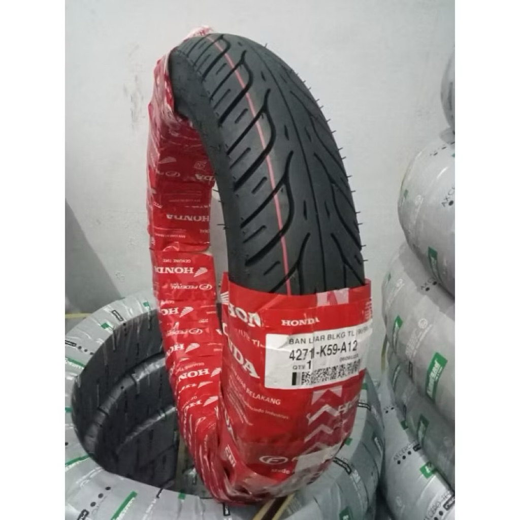 Ban Belakang motor Beat vario genio spacy mio scoopy karbu fino DLL ukuran 90 90 ring 14 ban tubeles