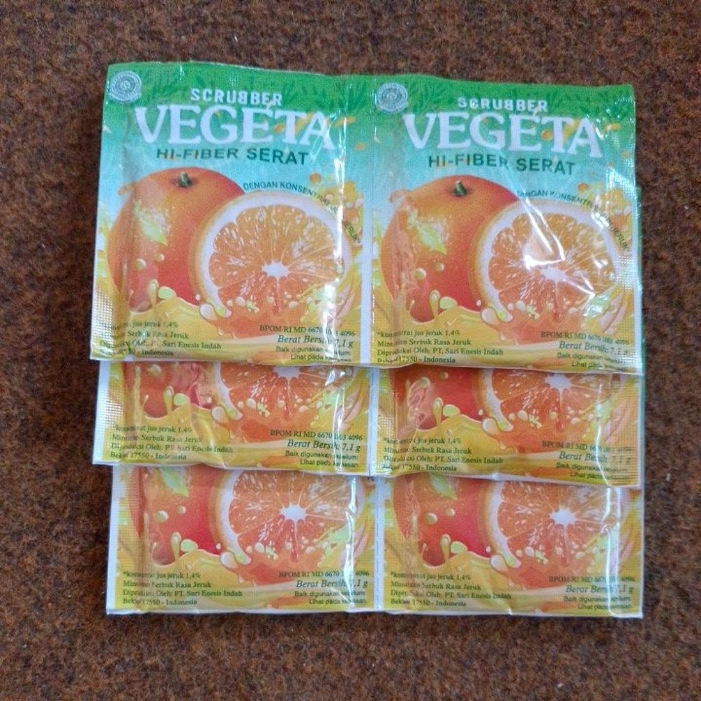 

Vegeta Scrubber 6 Sachet