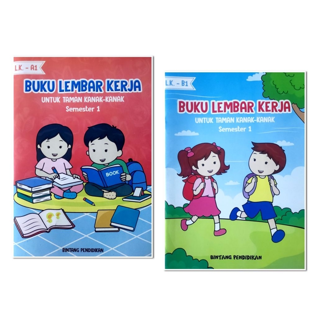Buku Lembar Kerja Semester Paud TK