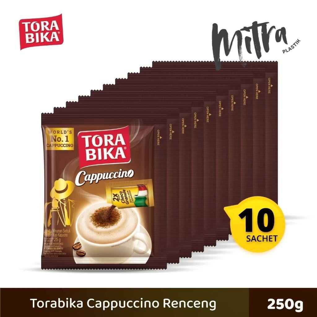 

Torabika Cappuccino Coffee Renceng Isi 10 Sachet