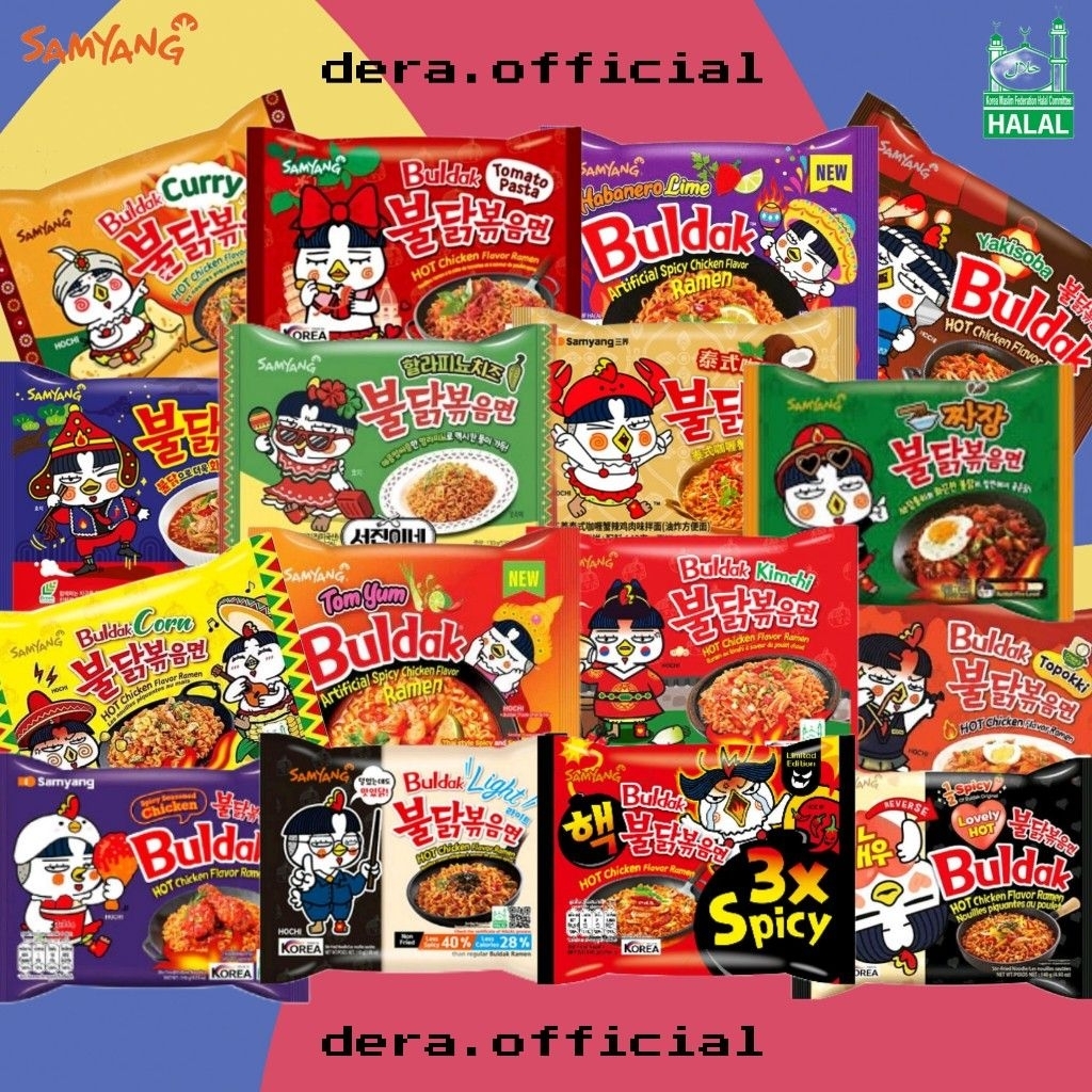 

[READY STOCK] Mie Samyang Buldak Korea Halal