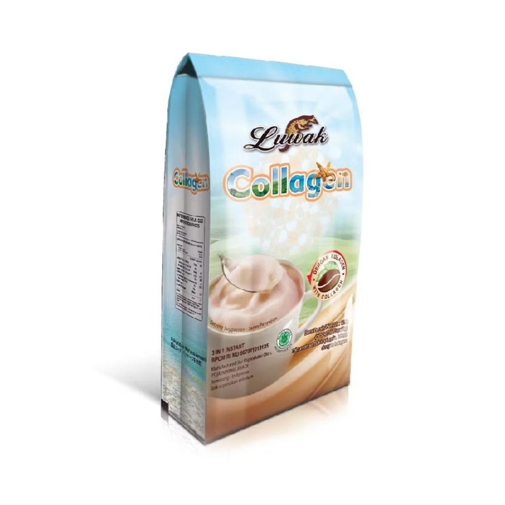 

Kopi Luwak White Koffie Collagen Bag 5X25gr