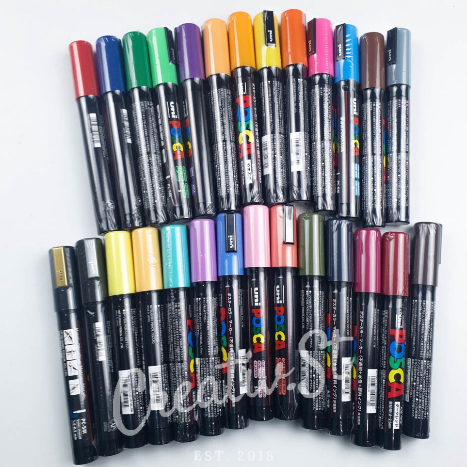 

KODE K95S Uni Posca Pc5M Paint Marker Medium Point Tip Part 2
