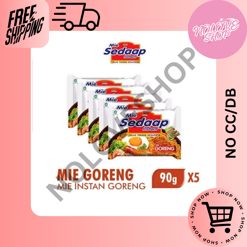 

Mie Sedaap Mi Goreng Mie Instan 5 x 90 Gr (ISI 5)