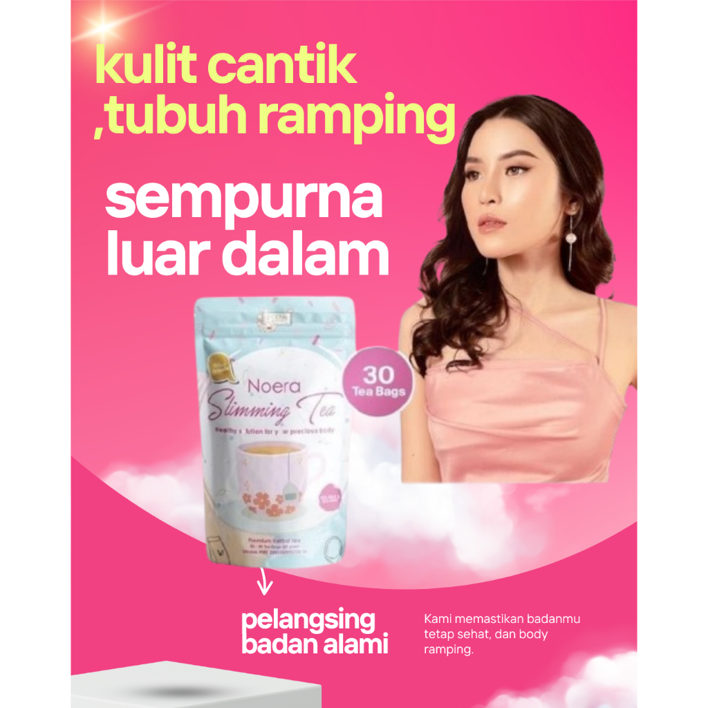 

Ampuh Buat Diet Bisa COD NOERA Slimming Tea | Noera Teh Hijau | Teh Pelangsing Herbal Alami Original