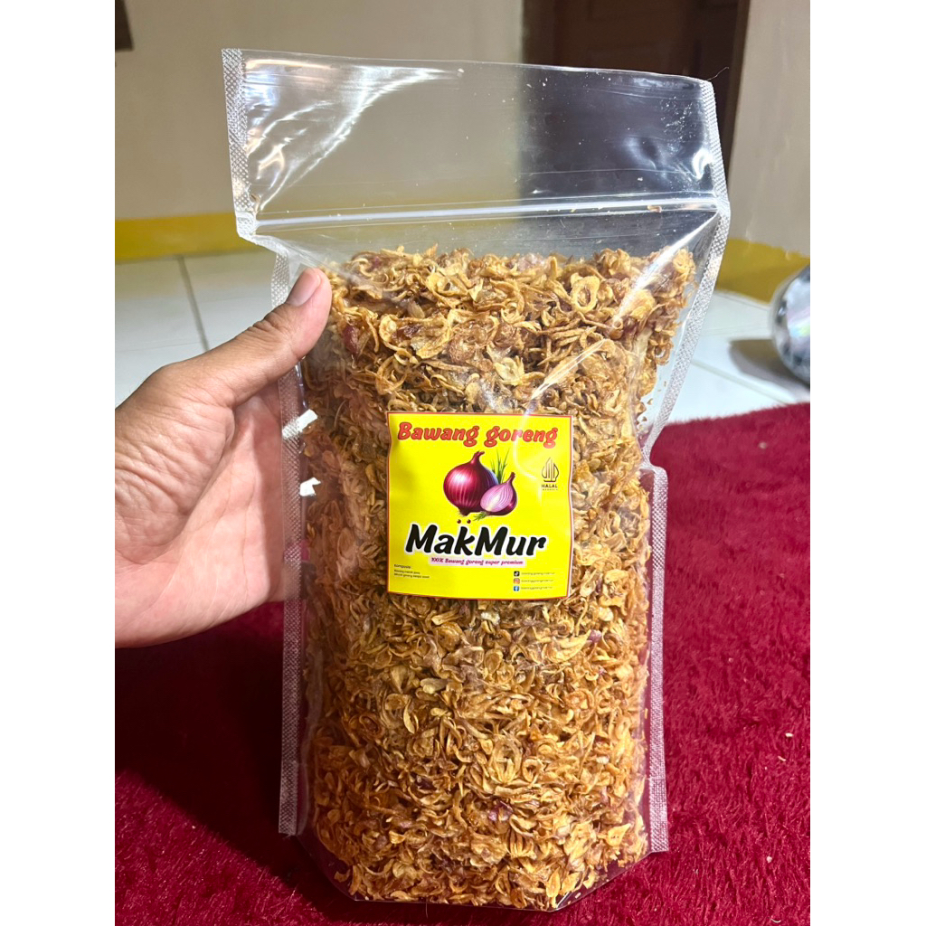 

Bawang MERAH goreng 500gram (pouch) kualitas premium (A++)