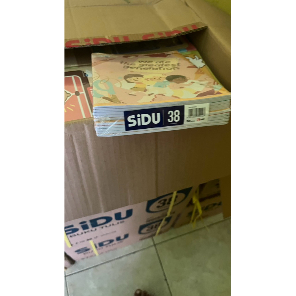 

BUKU TULIS SIDU isi 38lembar