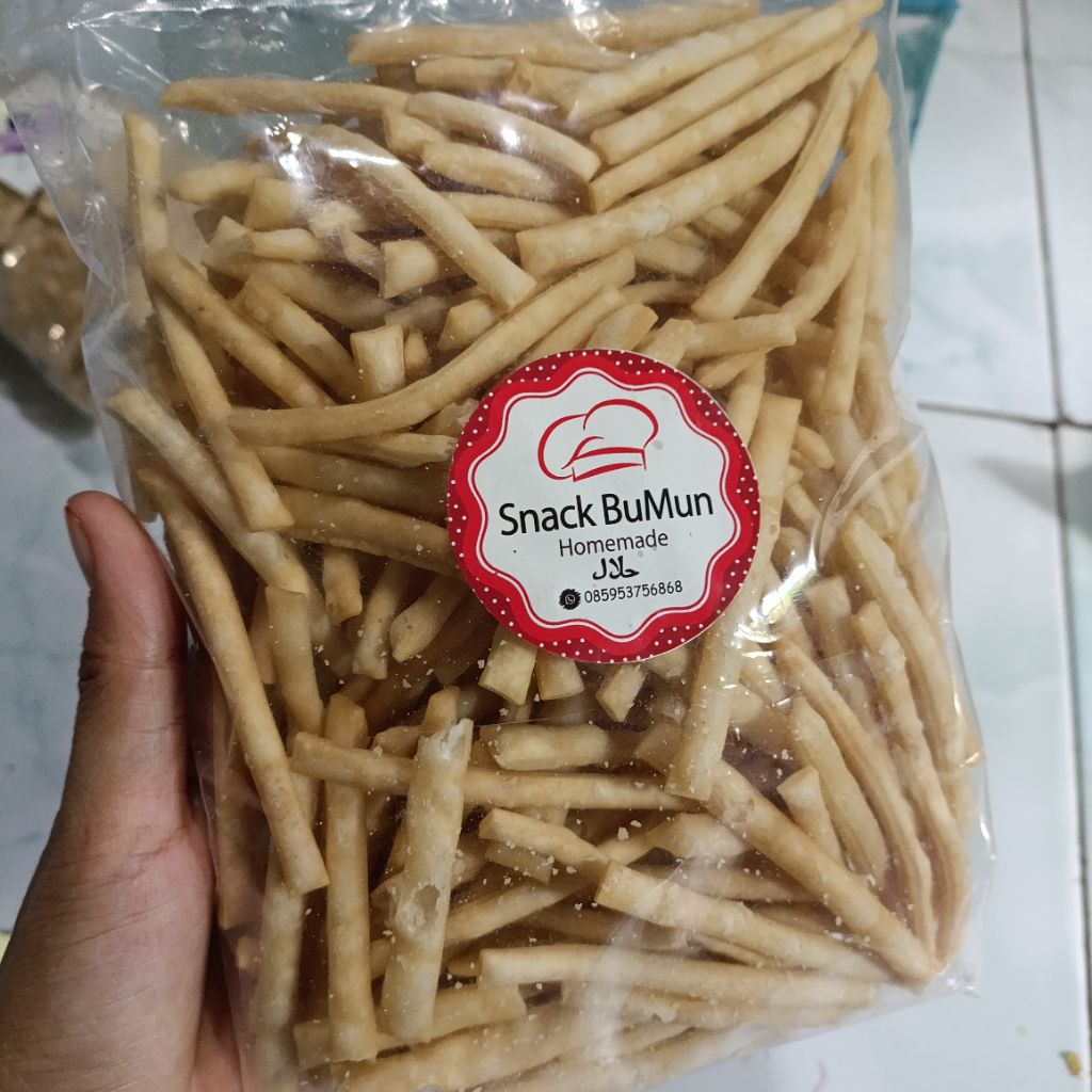 

Stik Bawang Snack BuMun Homamade