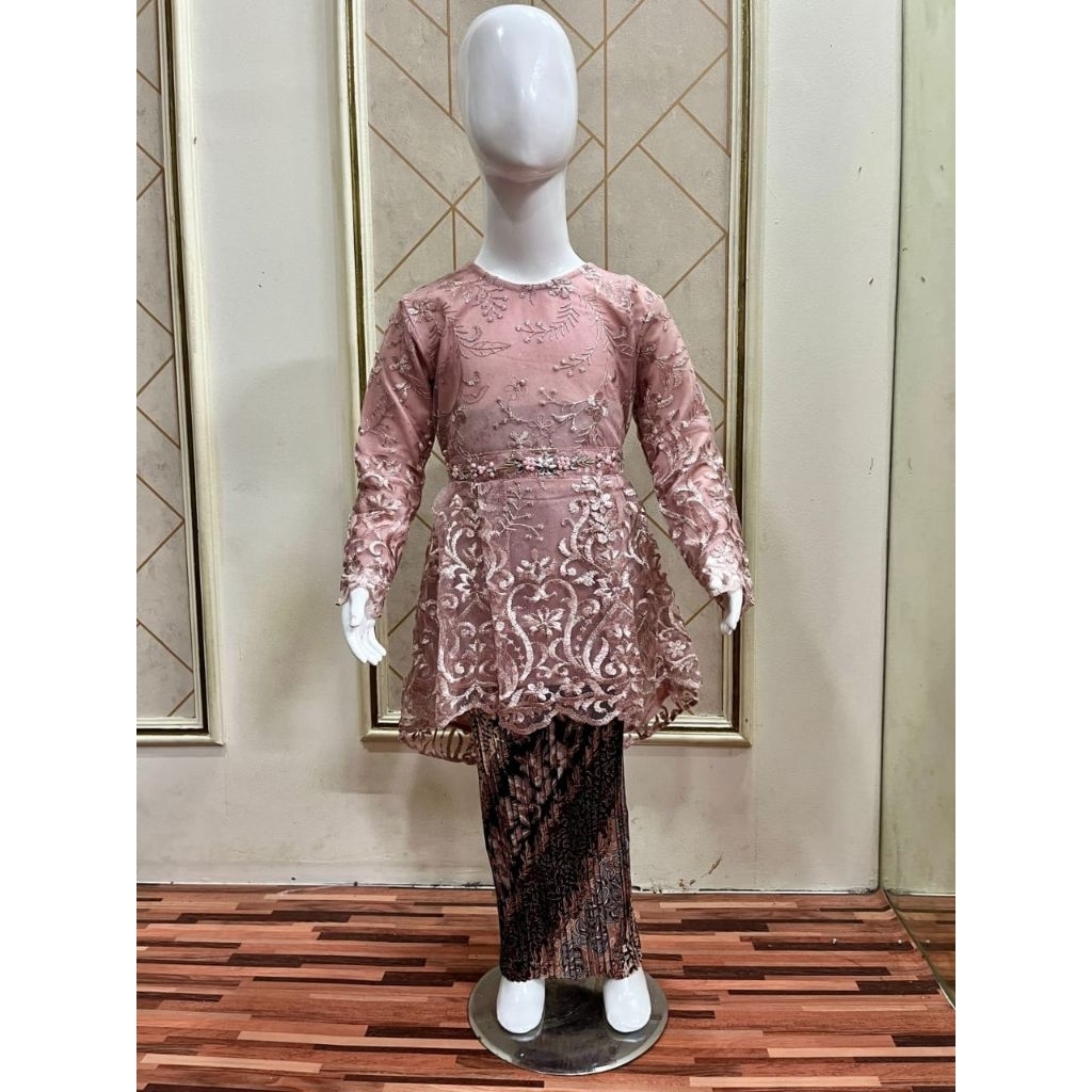 SETELAN KEBAYA LESTI ANAK // SETELAN ANAK CEWEK // KEBAYA ANAK MODERN // KEBAYA KEKINIAN // KEBAYA V