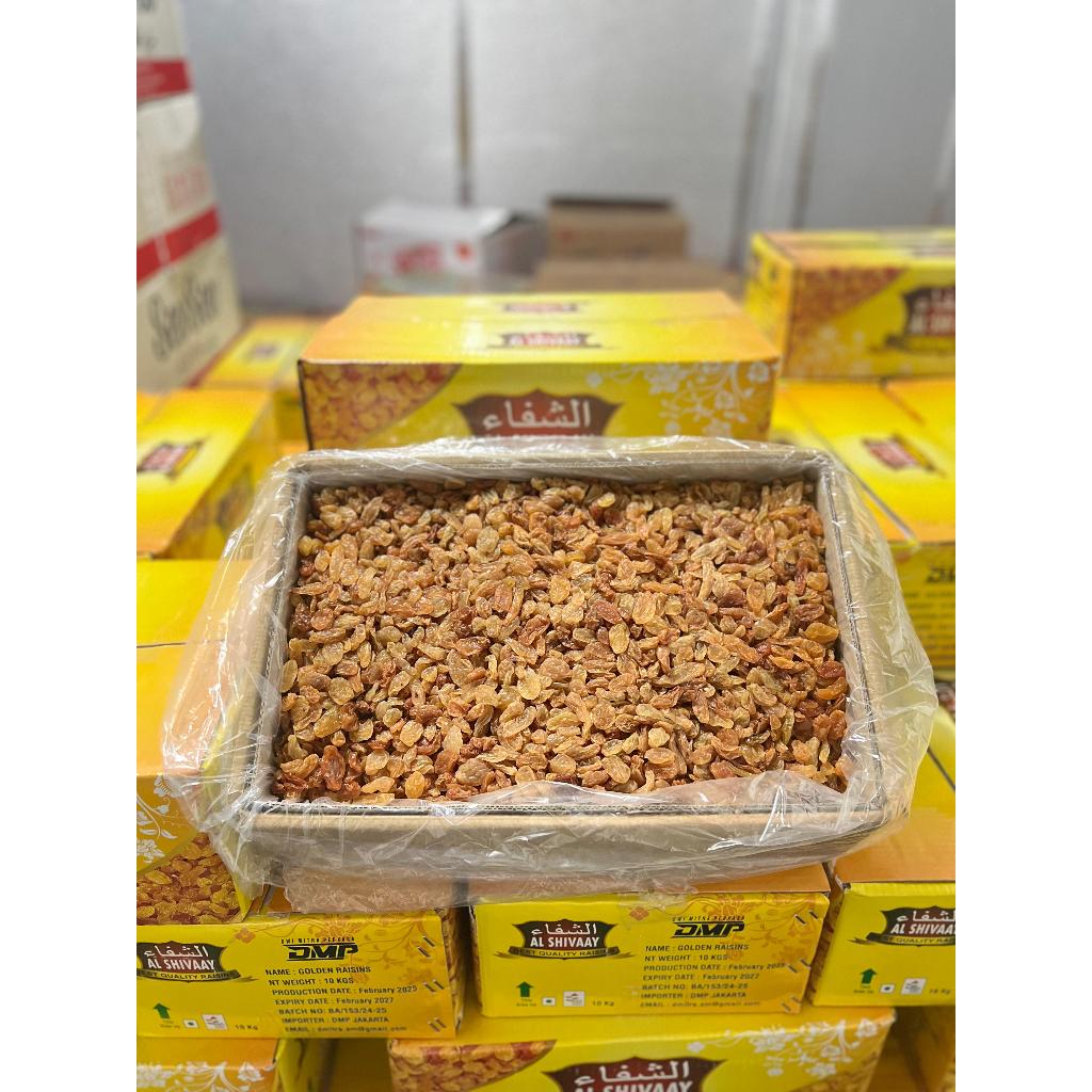 

Kismis Asem Manis Golden Raisin Ukuran 10kg