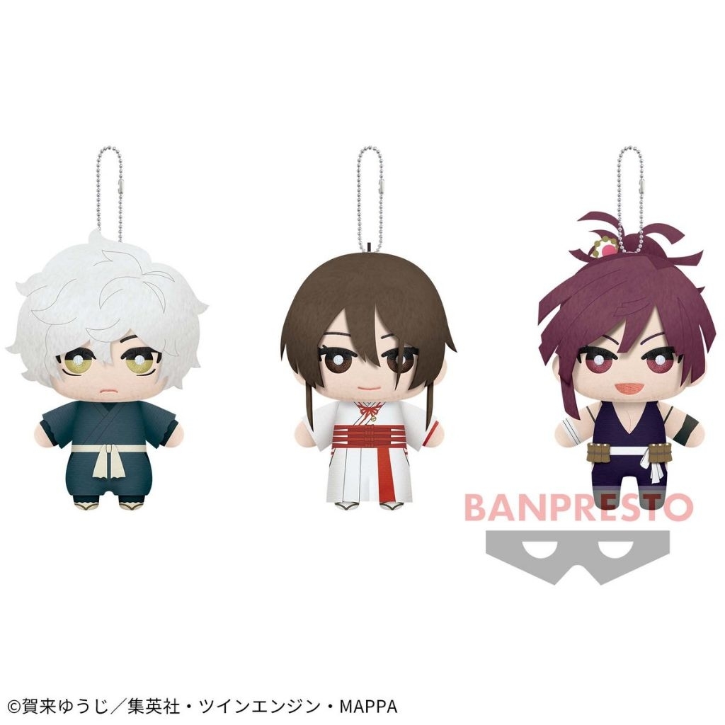 Boneka Plush Anime Hell's Paradise Jigokuraku Tomonui Original Banpresto Berbagai Karakter