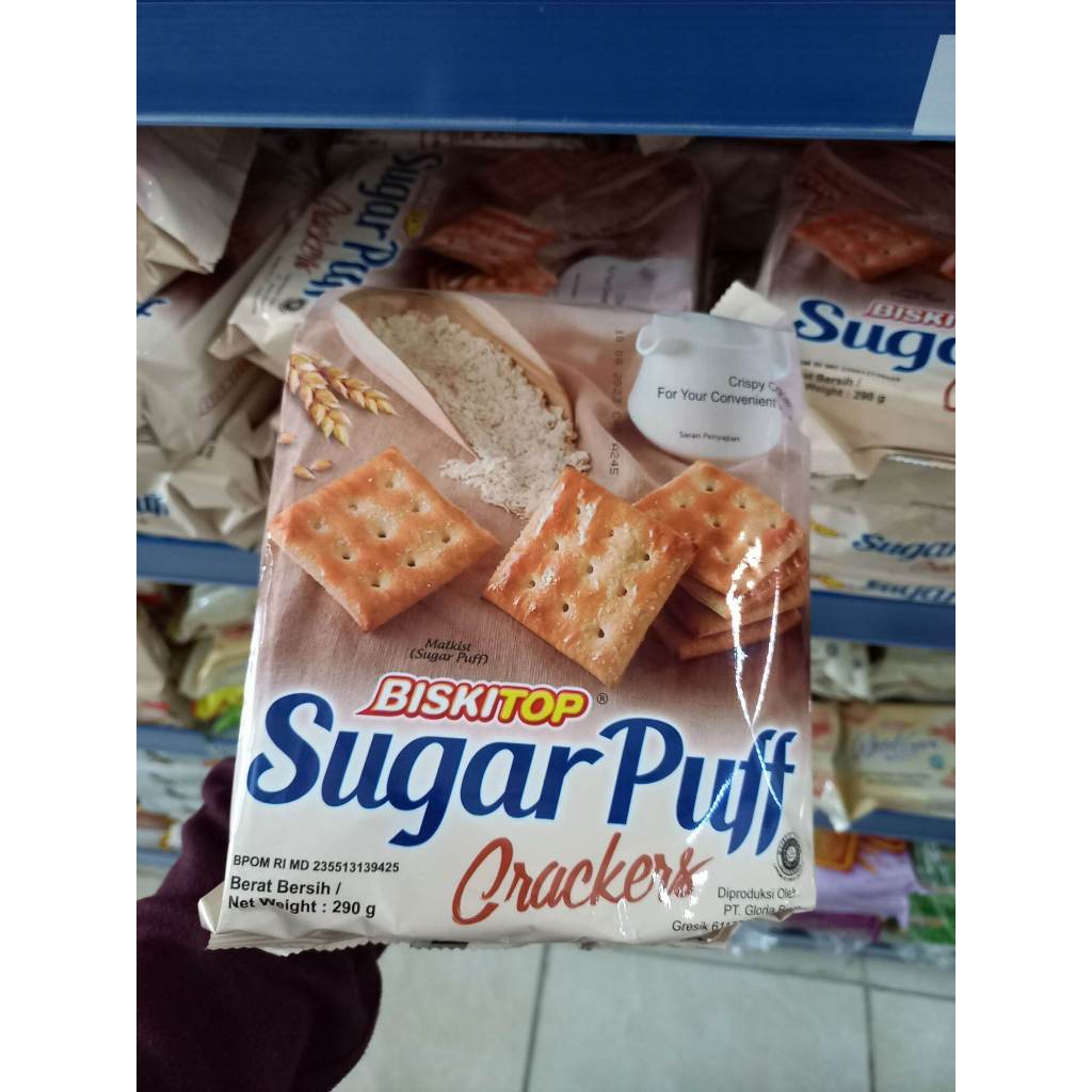 

Sugar Puff Biskitop 280gr Renyah Gurih Manis