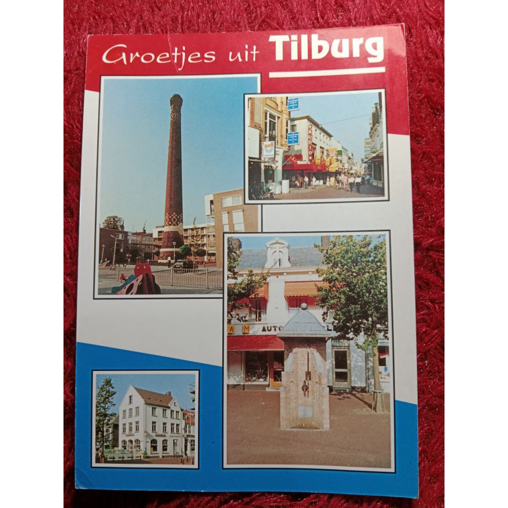 

Post card Belanda Groetjes uit TILBURG UN USED