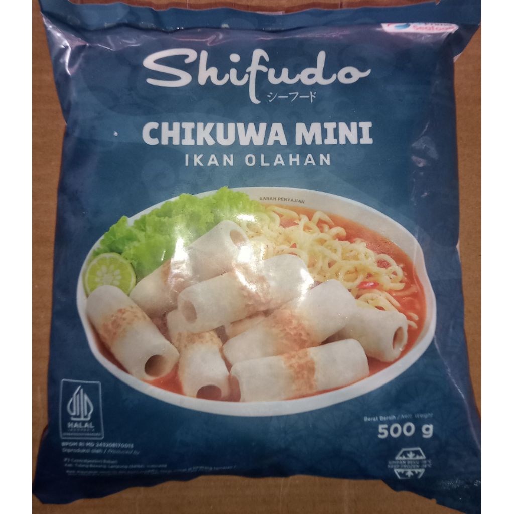 

Chikuwa Mini Shifudo 500gr/Zee Frozen Mart