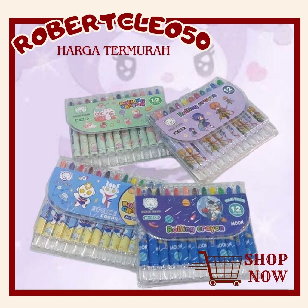 

crayon putar isi 12 twist