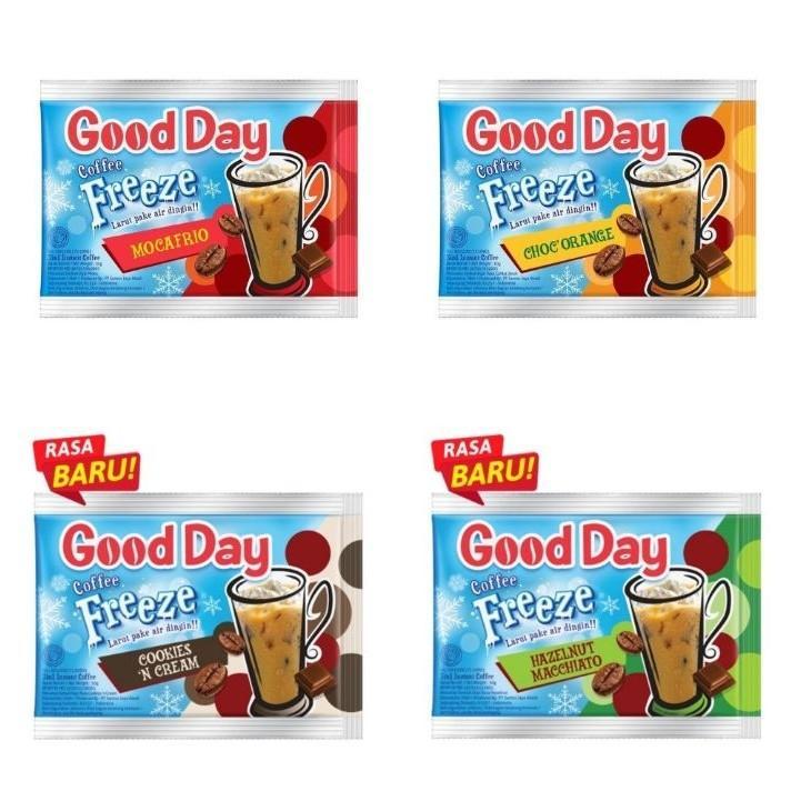 

GOOD DAY COFFEE FREEZE 3 IN 1 INSTANT COFFEE [10 SACHET]