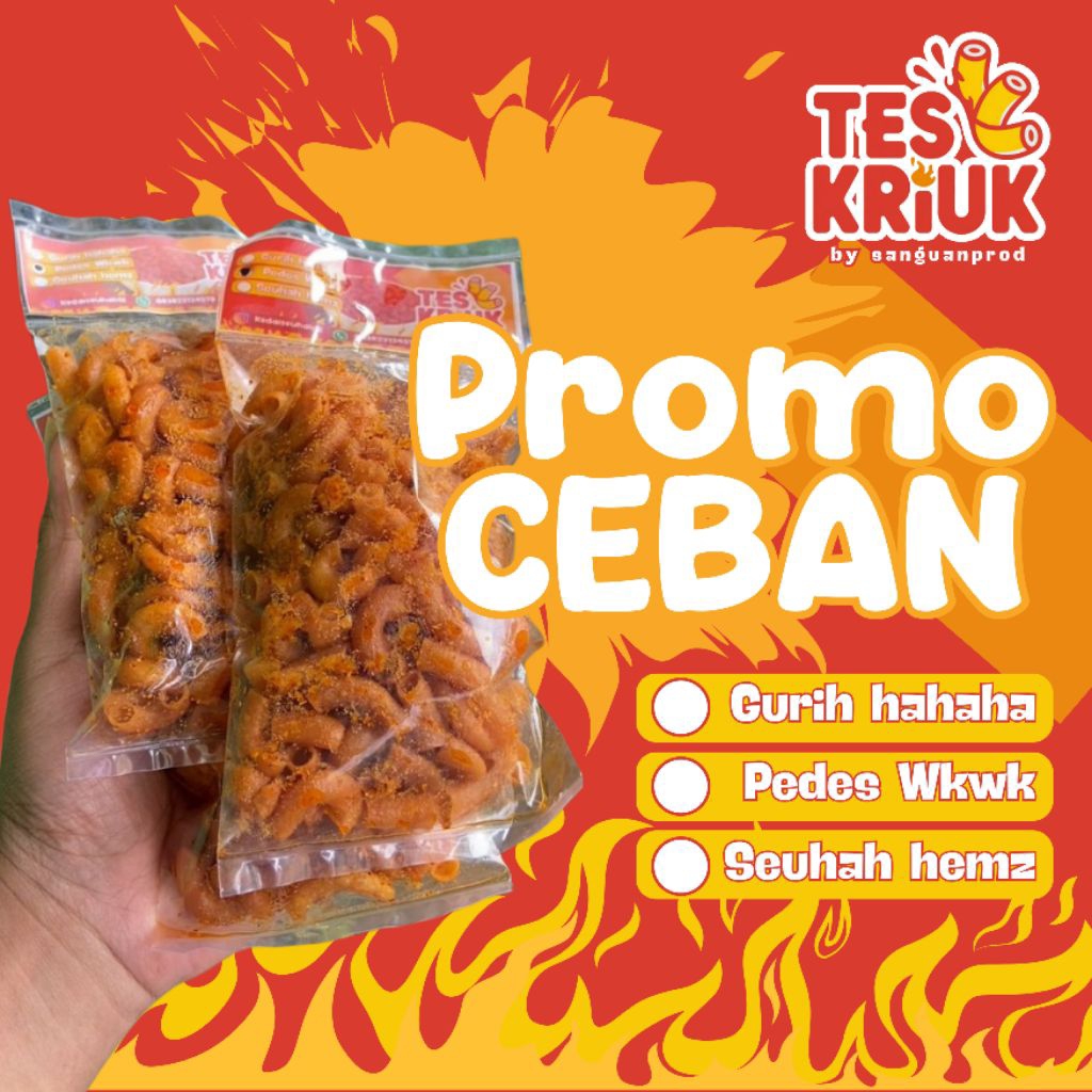 

MAKRONI tes kriuk [PROMO] gurih renyah warbyasahhh pokonya