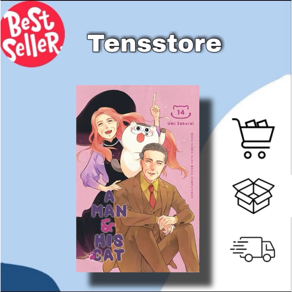 komik a man and his cat 14