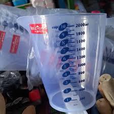gelas takar/teko takar 2liter