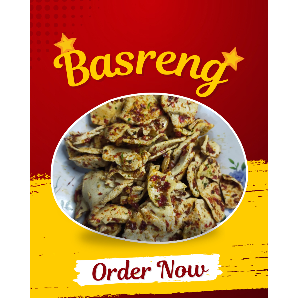

Basreng Kering Pedas Gurih Daun Jeruk SNACK KAZOku 250Gram