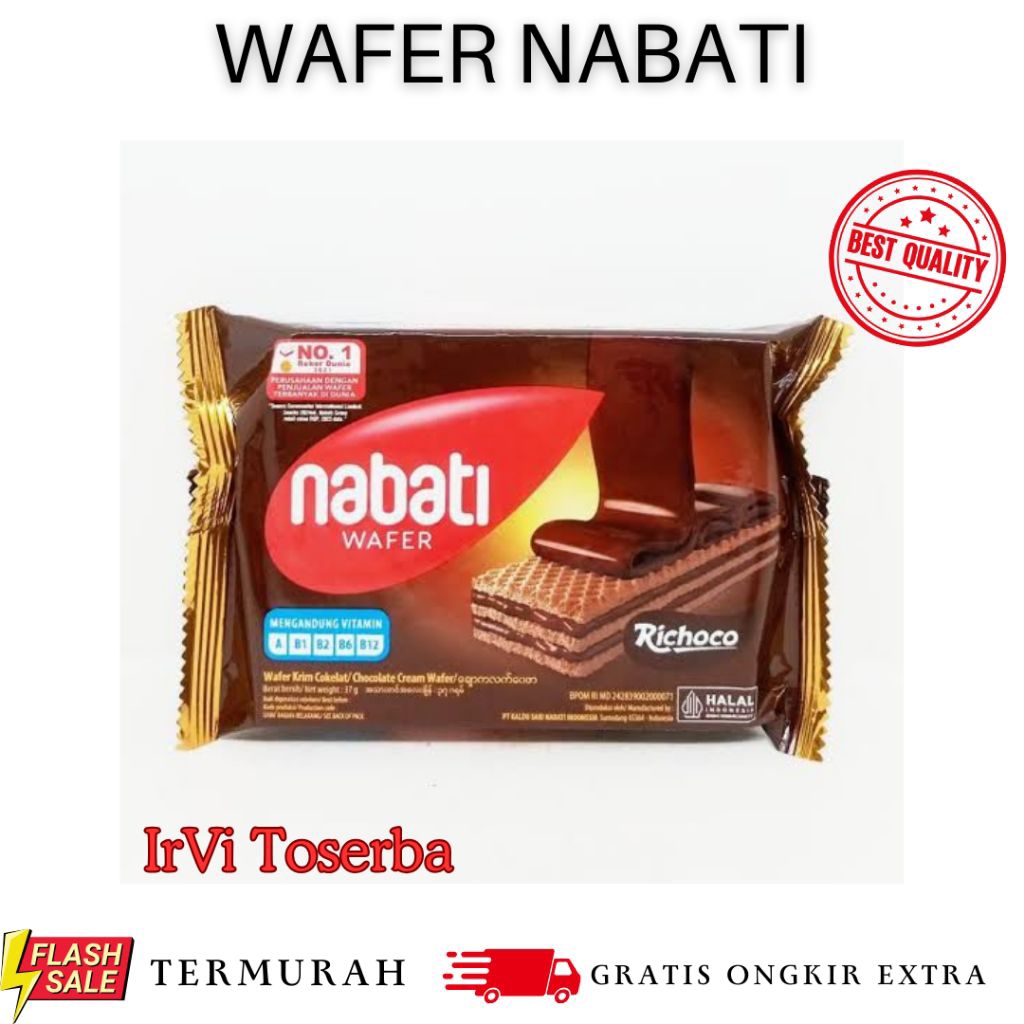

TERMURAH Nabati Wafer SATUAN 16gr