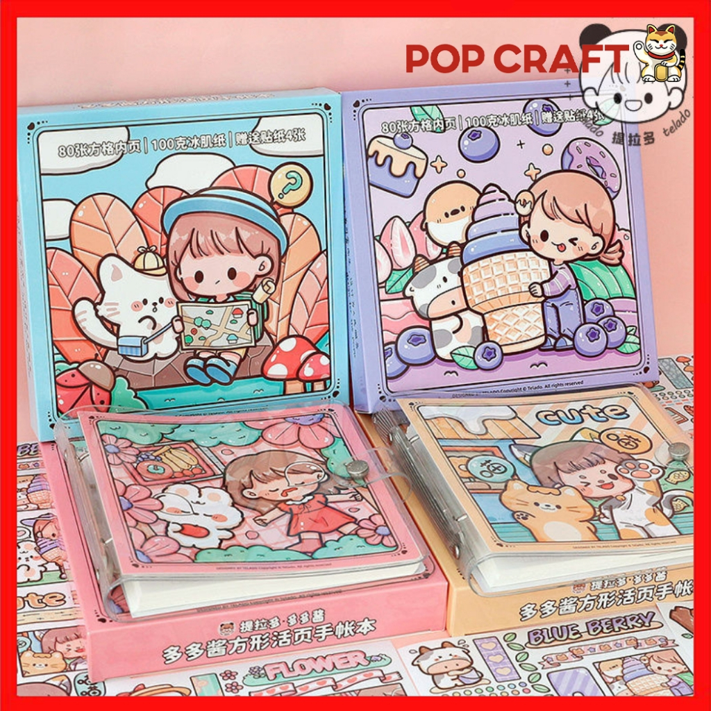 

PC Buku Binder Diary Dodogirl isi 80 Lembar Free 4 Stiker Notebook Jurnal Buku Tulis Catatan TLD75