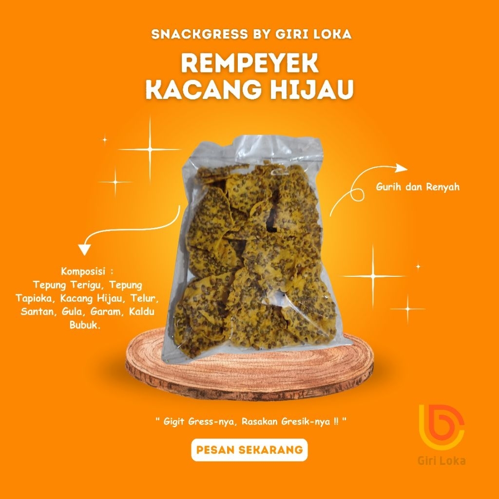 

REMPEYEK KACANG HIJAU | PEYEK KACANG IJO | PEYEK HOME MADE | OLEH - OLEH KHAS GRESIK