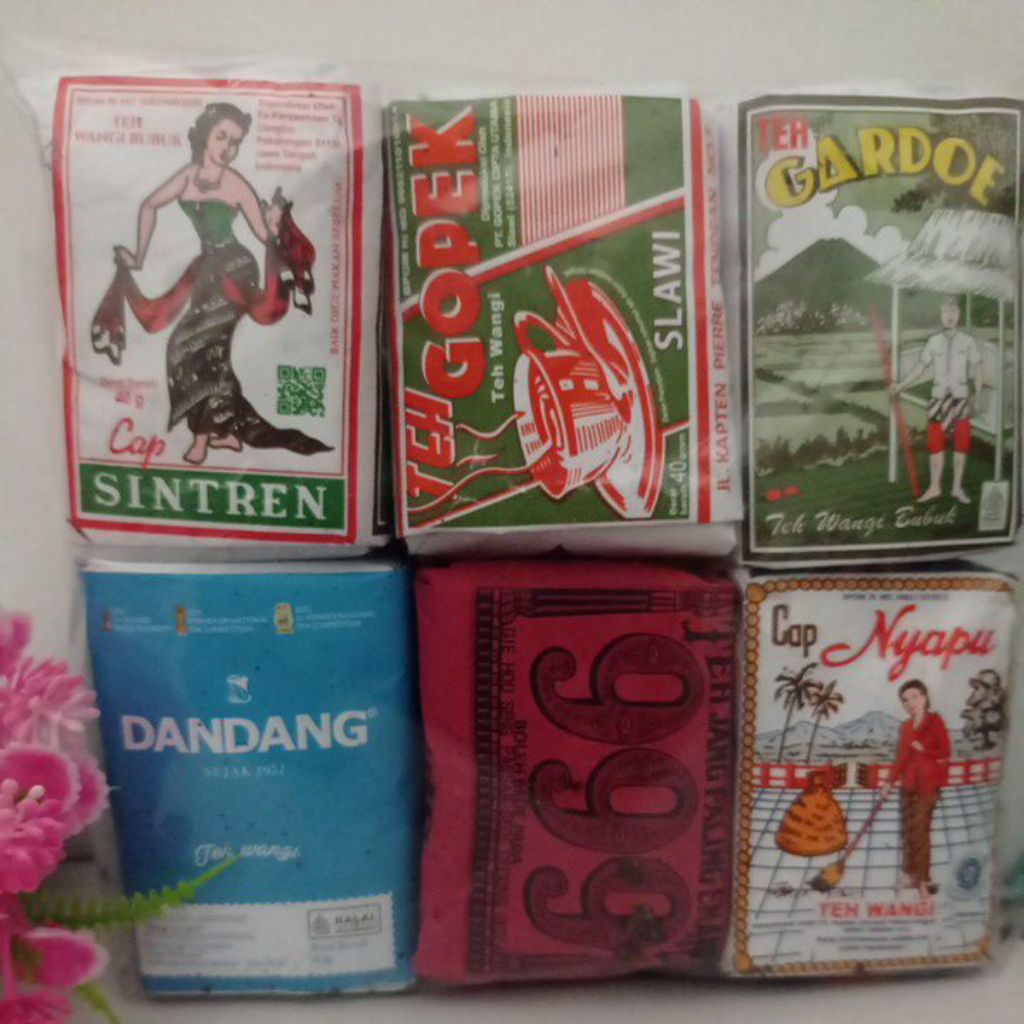 

Teh khas Solo (Paket 6 pcs teh khas angkringan di Solo)