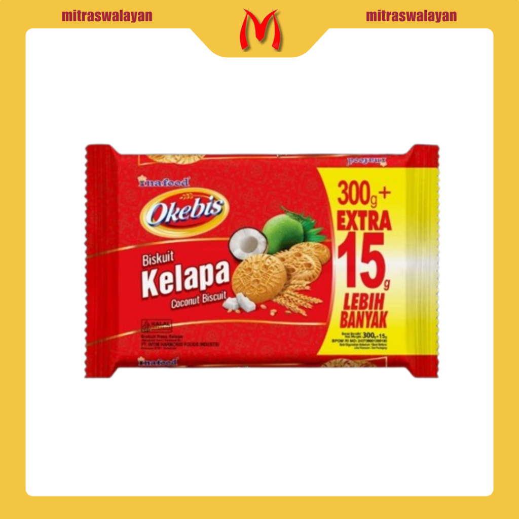 

OKEBIS Biscuits Kelapa Kemasan 300 gr