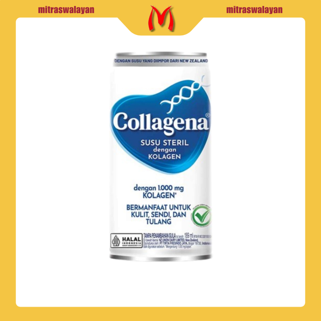 

COLLAGENA Susu Steril Kolagen Kemasan Kaleng 189 ml