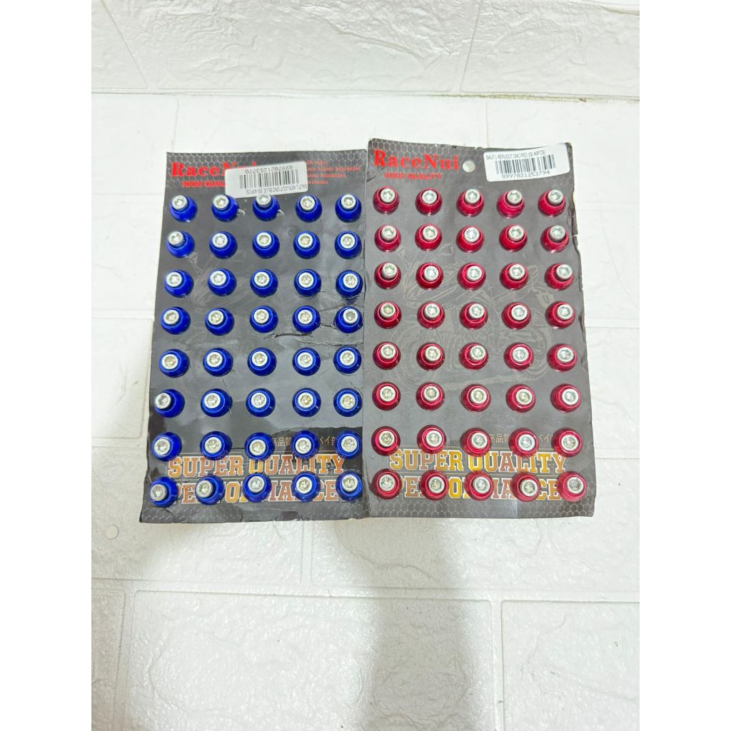 Baut L + Ring Monel Race Nui Baut Kerucut CNC Universal Baut monel Baut monel ukuran drat 10 kunci L