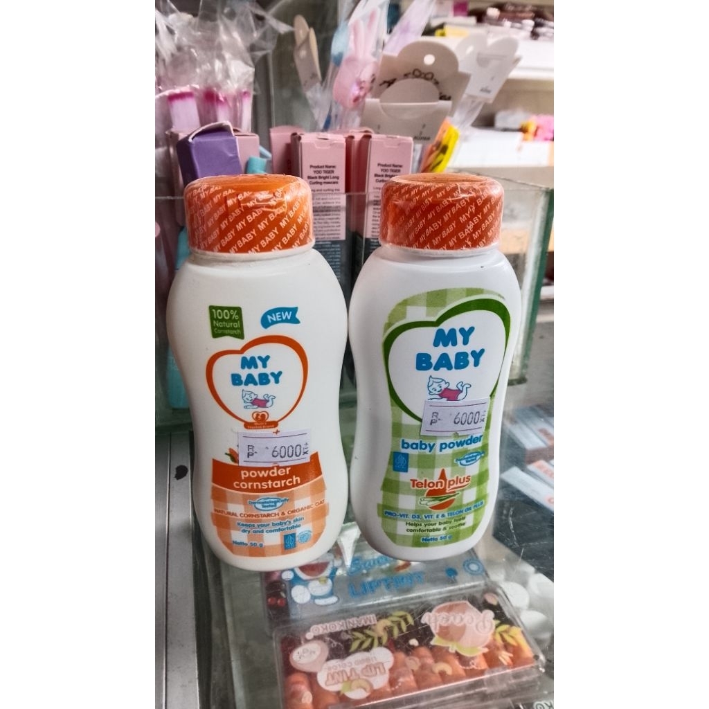 ( RANDOM) MY BABY BEDAK BAYI 50 G KECIL BABY POWDER